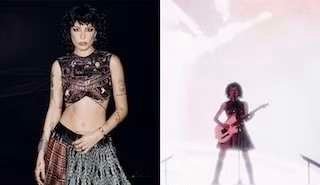 “Halsey’s Stunning Fusion: A Fashion Extravaganza at Lollapalooza India 2024”