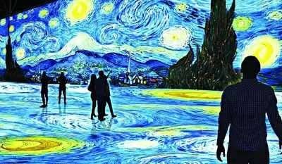 “Van Gogh 360° Exhibition: Pune’s Art Immersion with Animated Masterpieces”