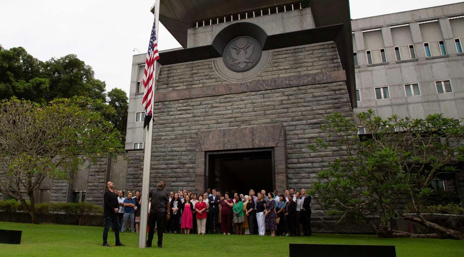 Embassy’s Historic Gesture: Raising the Black Lives Matter Flag to Kickstart Black History Month