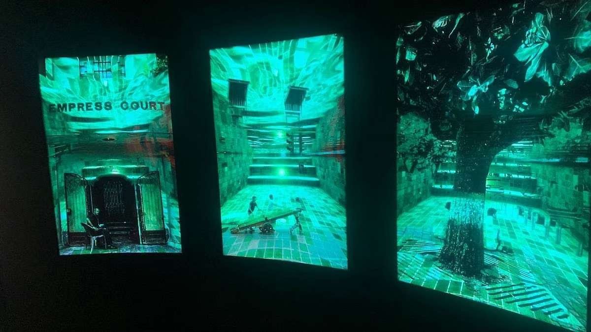 “Raihan Vadra’s ‘Upamana’: A Captivating Spectacle of Artistic Exploration at Bikaner House”