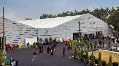 “IAF 2024 Unveils Global Art Extravaganza: Ai Weiwei’s ‘Water Lilies’ to Tyeb Mehta’s ‘Falling Bird'”