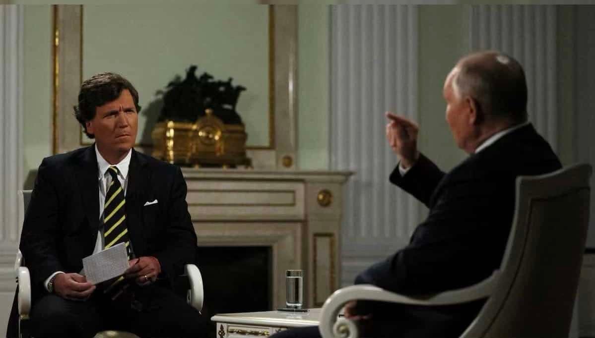 Putin Mocks Tucker Carlson in Rare Interview
