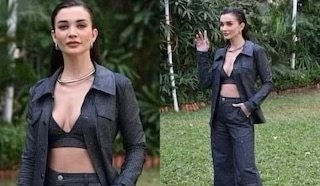 Amy Jackson’s Stunning Fashion and Romantic Engagement: A Glimpse into the Actress’s Life