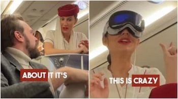 The Sky’s the Limit: Emirates Air Hostess Ventures into Virtual Reality with Apple Vision Pro