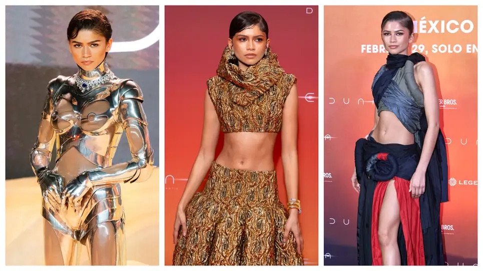 Zendaya’s Stunning Fashion Evolution: A Look at Her “Dune” Franchise Promo Tour Looks