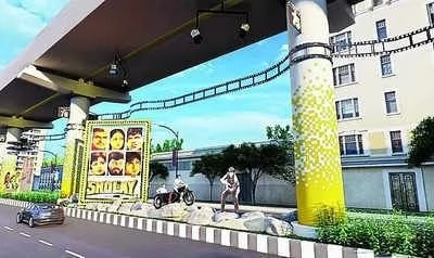 Bollywood Beneath the Metro: Commemorating Cinematic Splendor