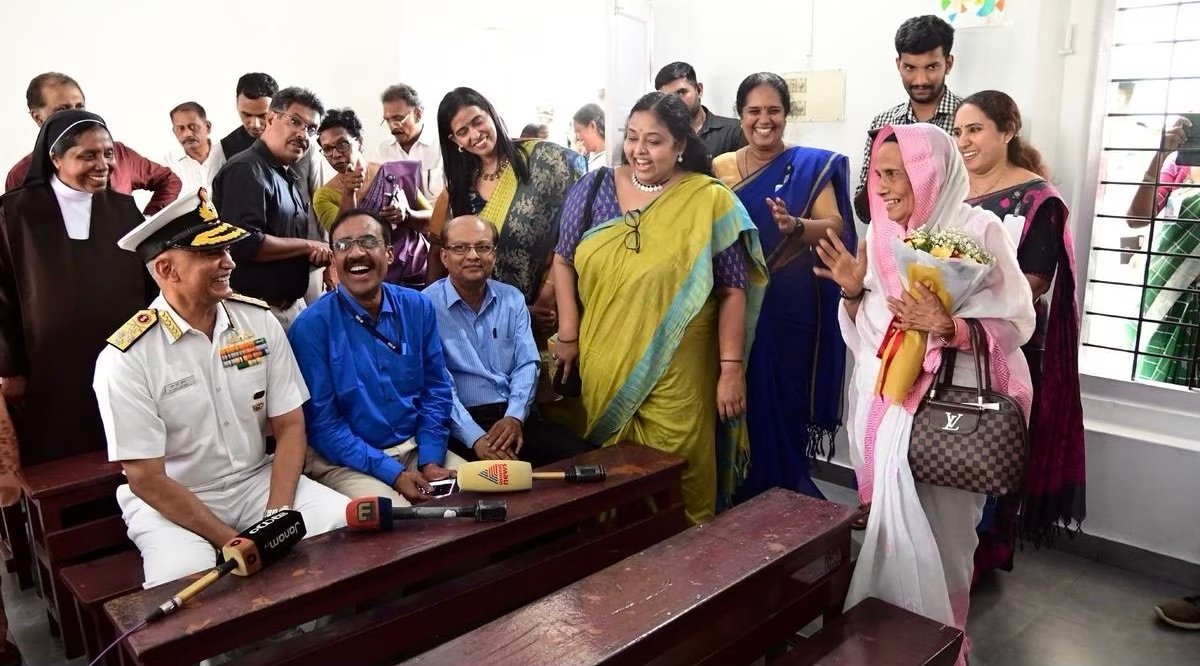 Admiral R. Hari Kumar Revisits His Alma Mater: A Journey of Inspiration