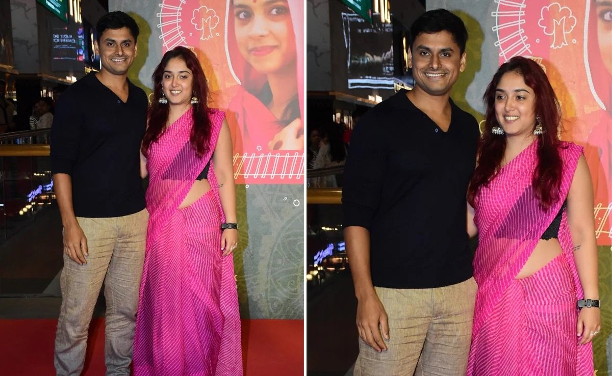 Ira Khan and Nupur Shikhare: A Stylish Duo at the Laapataa Ladies Screening