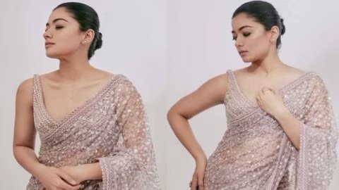 Rashmika Mandanna’s Ethereal Ethnic Ensemble: A Closer Look