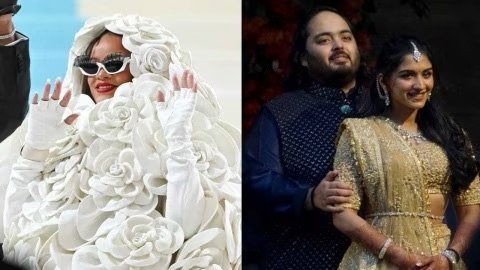 Rihanna’s Rendition and Manish Malhotra’s Mastery at the Ambani-Merchant Wedding Spectacle