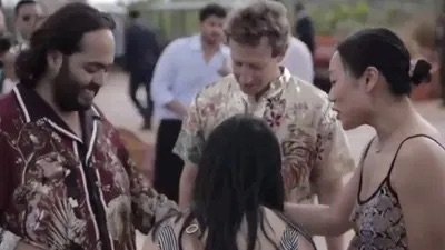 Anant Ambani’s Luxurious Watch Steals the Show: A Glimpse into Celebrity Interactions at Pre-Wedding Bash