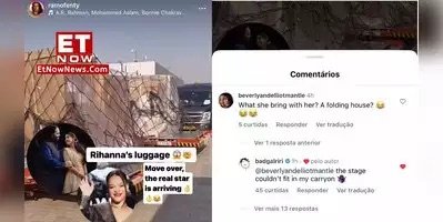 Rihanna’s Hilarious Response to Oversized Luggage Sparks Social Media Frenzy