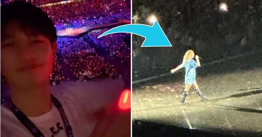 SHINee’s Minho Makes a Splash at Taylor Swift’s Concert: A Fanboy Moment to Remember