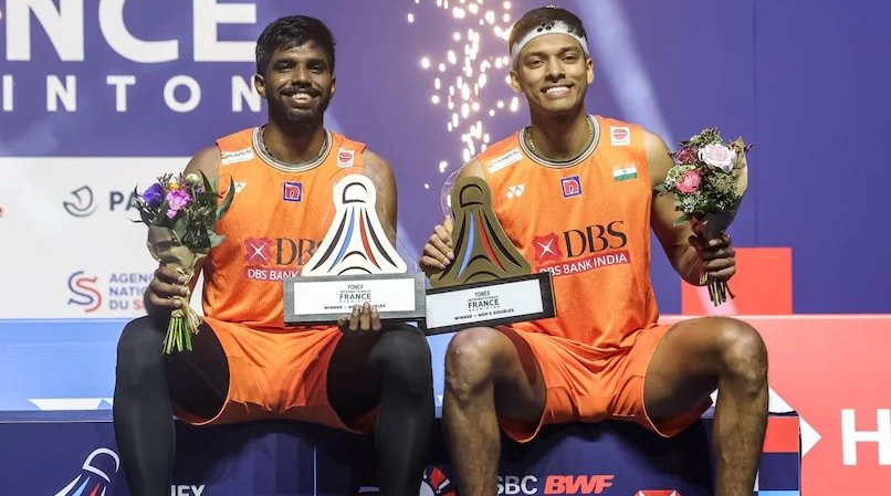 Satwiksairaj Rankireddy and Chirag Shetty Clinch Second French Open Men’s Doubles Title