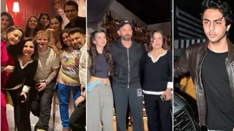 Inside the Glitz and Glamour of Farah Khan’s Star-Studded Bash for Ed Sheeran