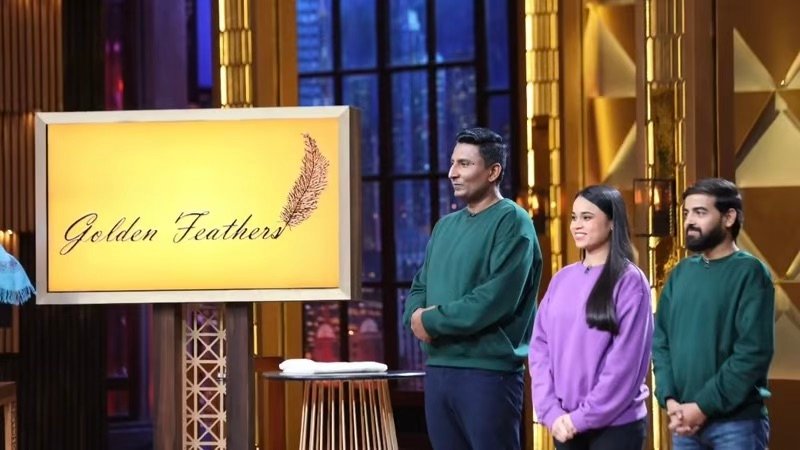 Golden Feathers: Transforming Chicken Waste into Sustainable Fashion on Shark Tank India