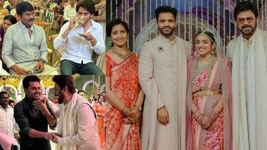 A Star-Studded Affair: Venkatesh’s Daughter Havyavahini Ties the Knot in Hyderabad