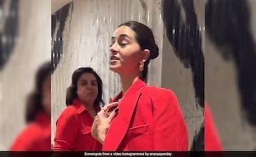 Farah Khan and Ananya Panday Light Up Instagram with Hilarious Video