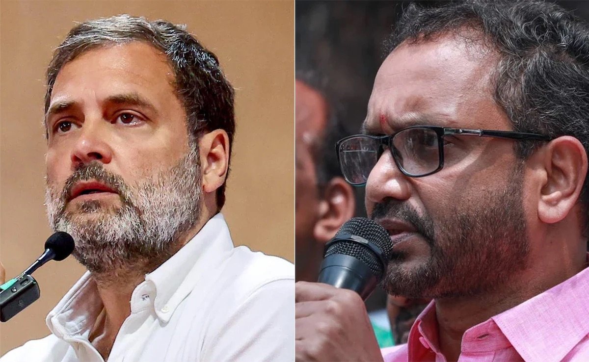 Rahul Gandhi to Face Kerala BJP Chief K Surendran in Wayanad: A High-Stakes Electoral Showdown