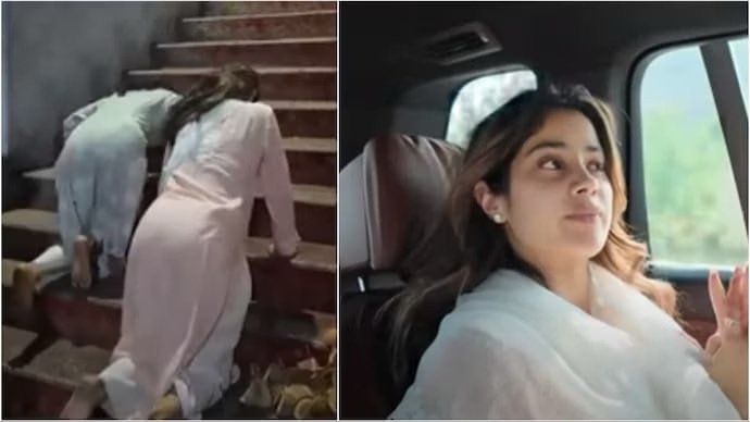 Janhvi Kapoor’s Spiritual Journey: Climbing Tirupati Stairs on Her Knees