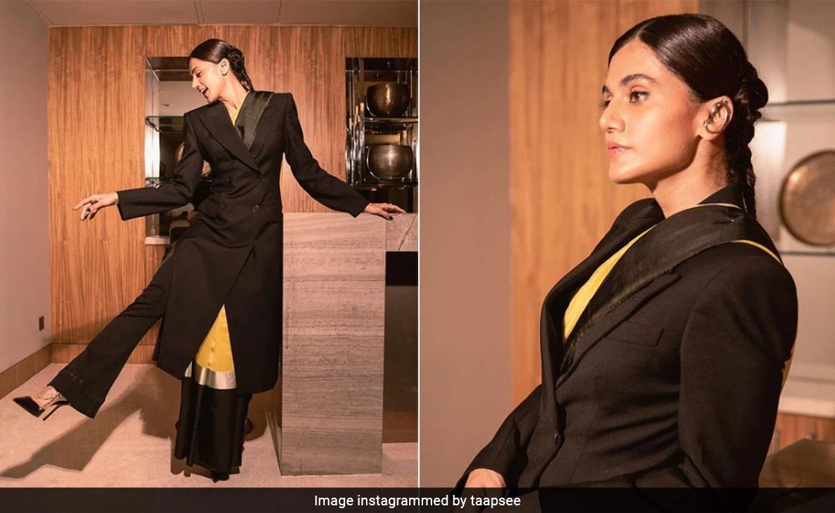 Taapsee Pannu’s Alleged Marriage to Mathias Boe Sparks Internet Frenzy