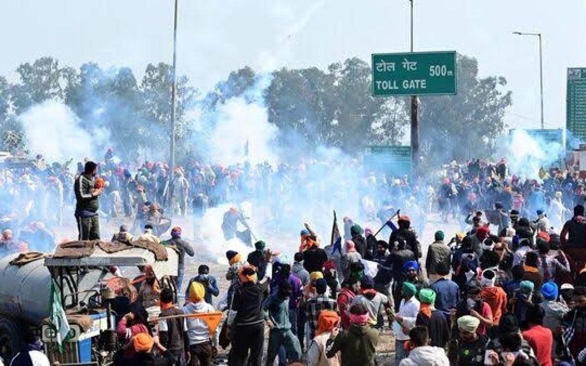 The Use of Tear Gas Against Farmers: A Grim Turn in the Protest Saga