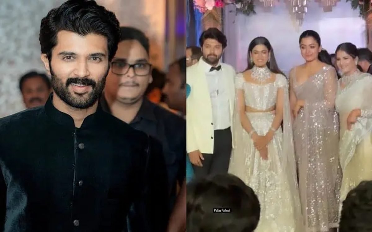Vijay Deverakonda and Rashmika Mandanna Spark Relationship Rumors Again at Wedding Reception