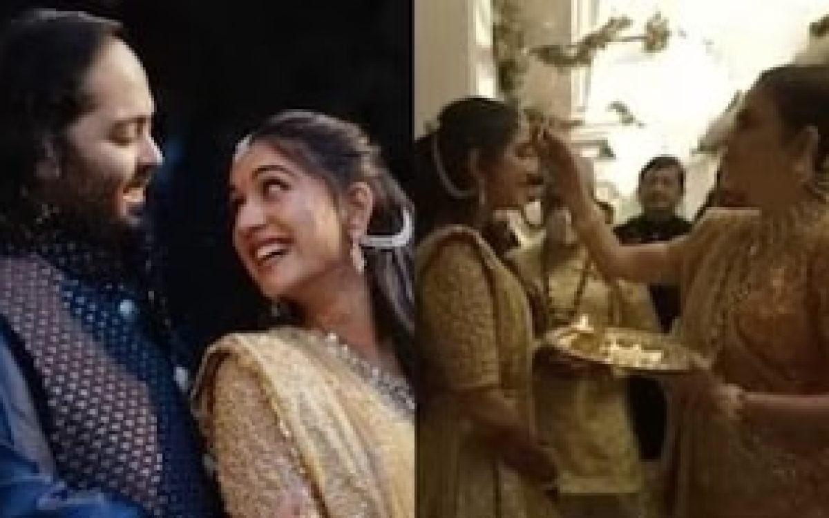 Inside the Grand Engagement Ceremony of Anant Ambani and Radhika Merchant: A Warm Welcome to the Merchants