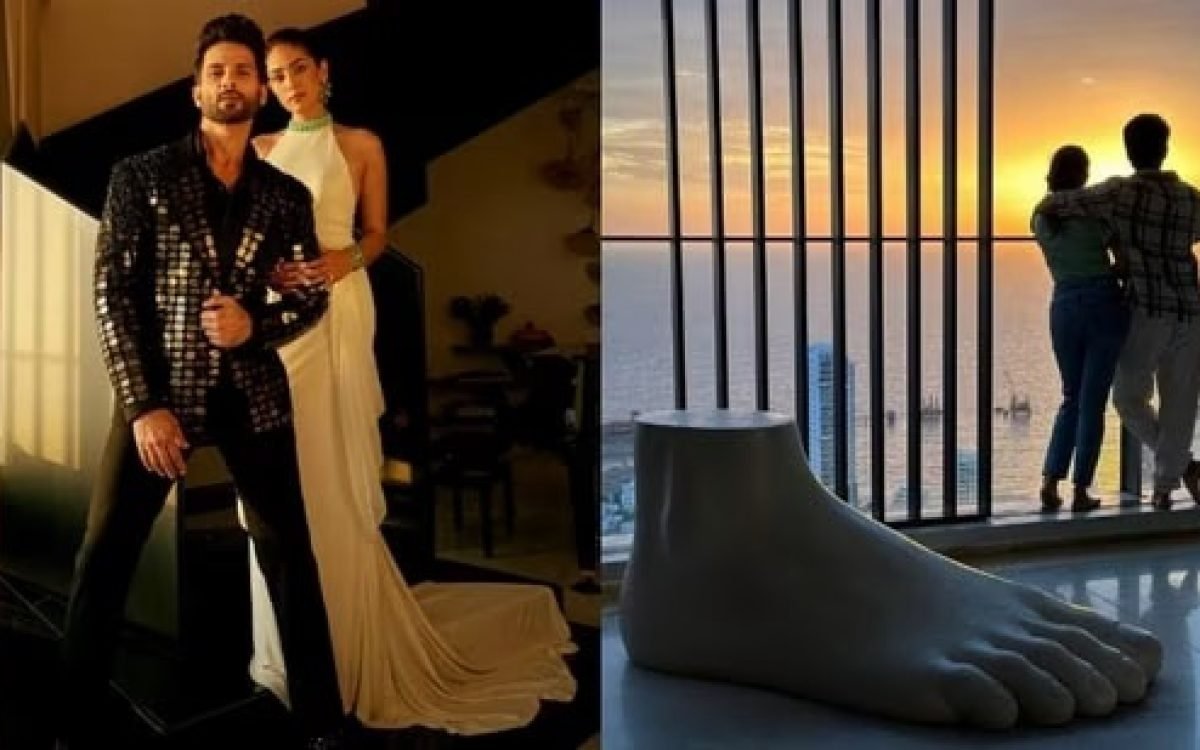 Inside Shahid Kapoor and Mira Rajput’s Luxurious Sea-Facing Mumbai Apartment: A Peek into Extravagance