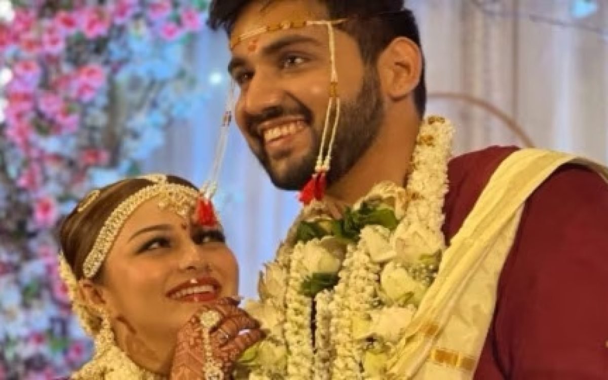 Celebrating Love: Nehalaxmi Iyer and Rudraysh Joshii’s Enchanting Wedding Journey