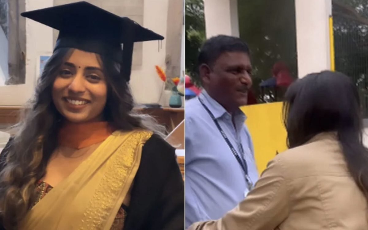 A Father’s Sacrifice: Security Guard’s Daughter Graduates Abroad, Captures Hearts