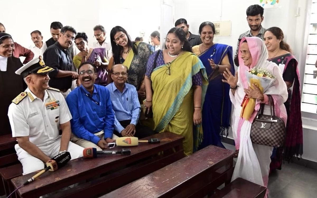 Admiral R. Hari Kumar Revisits His Alma Mater: A Journey of Inspiration