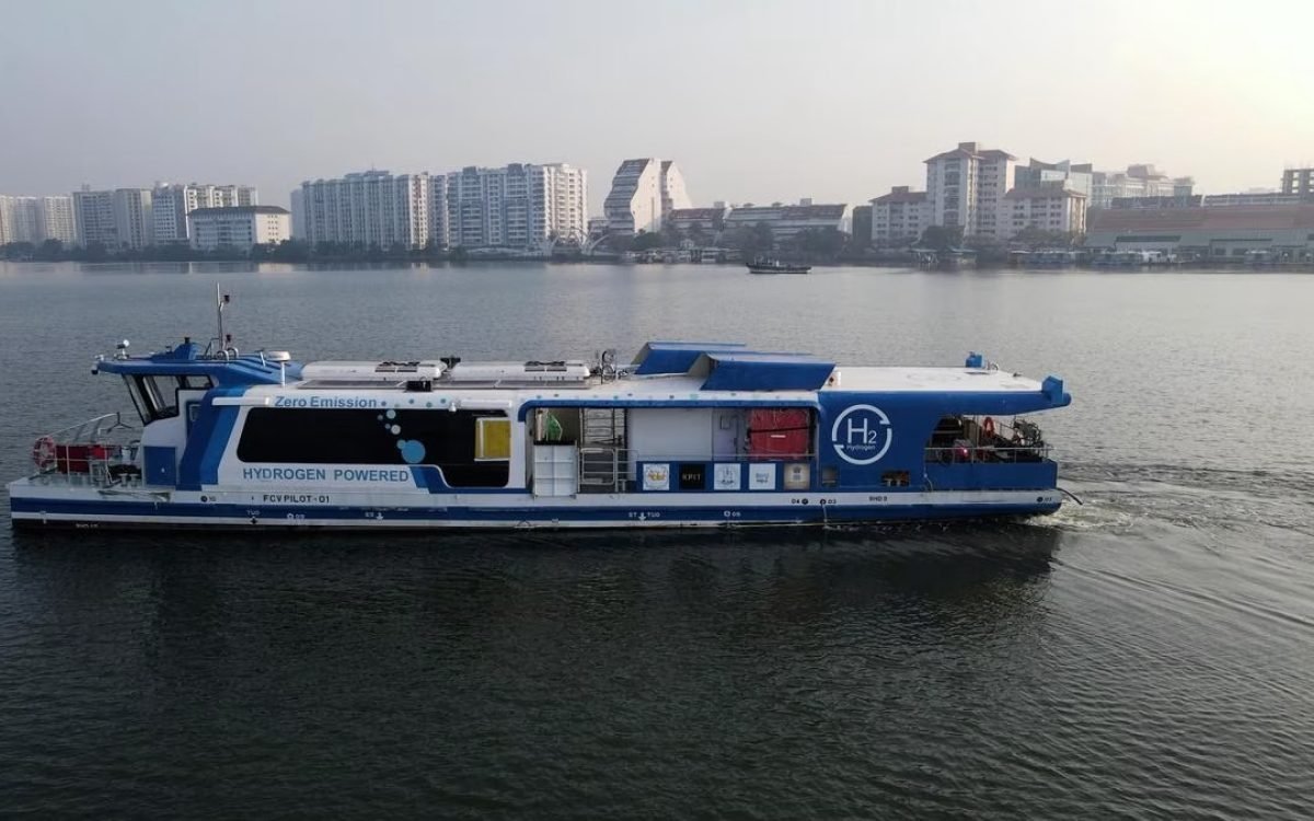 India’s First Hydrogen Fuel Cell Ferry Boat Flagged Off by Prime Minister Narendra Modi