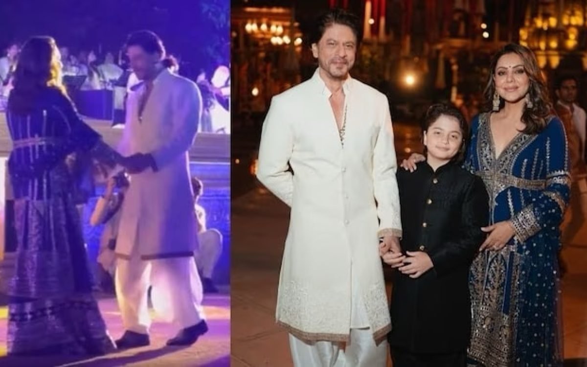 Shah Rukh and Gauri Khan’s Magical Dance: A Highlight of Anant Ambani and Radhika Merchant’s Pre-Wedding Bash