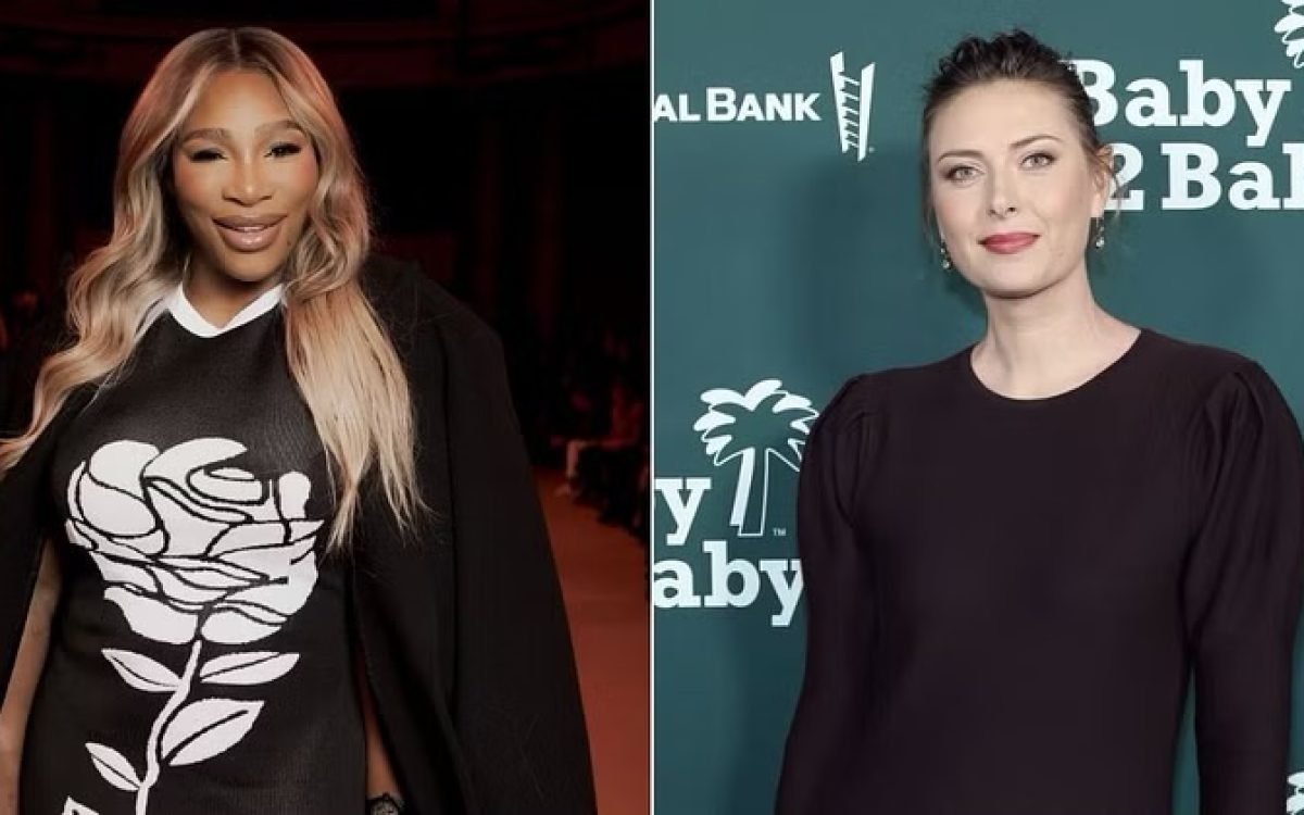 Serena Williams and Maria Sharapova Reunite in Style at Paris Fashion Week 2024