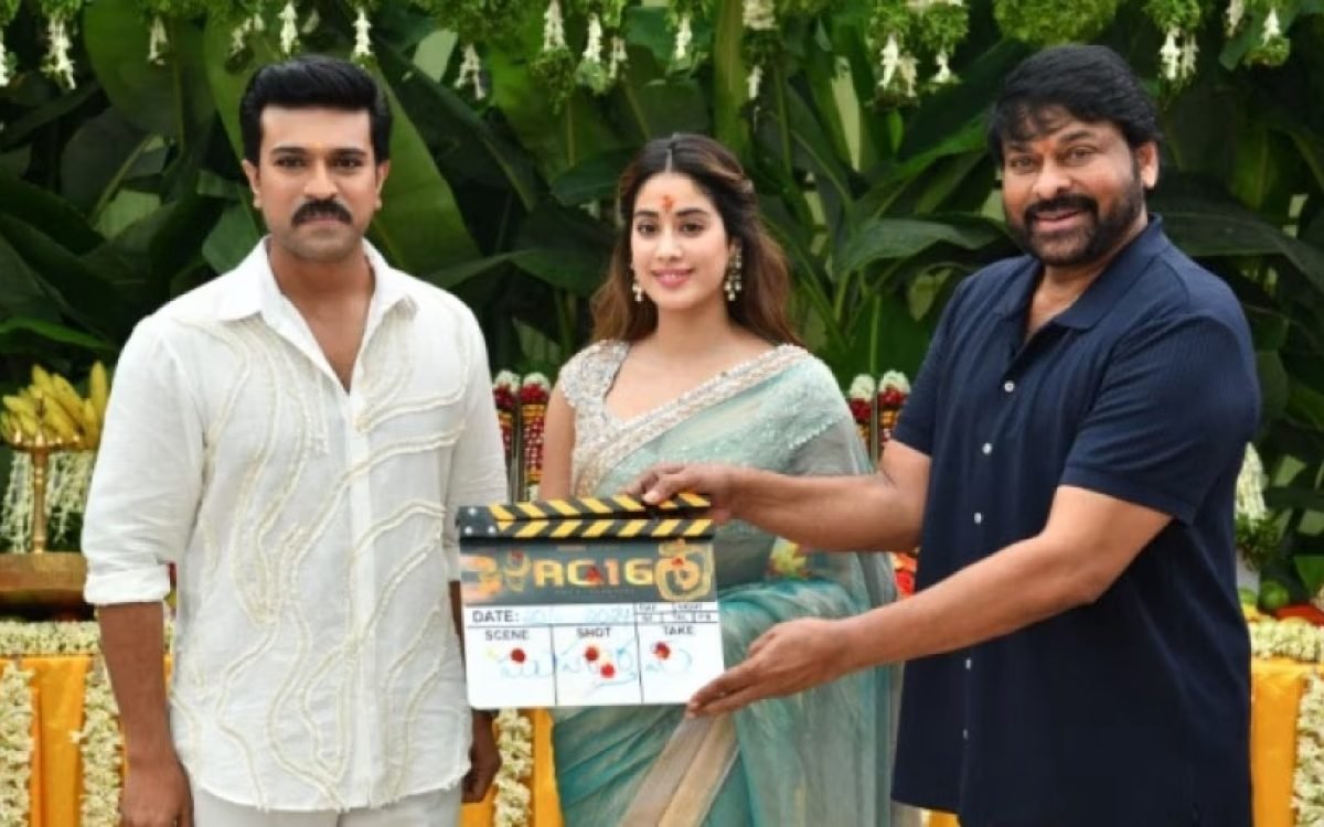 Ram Charan’s RC16 Launched by Chiranjeevi: A Rural Journey Begins