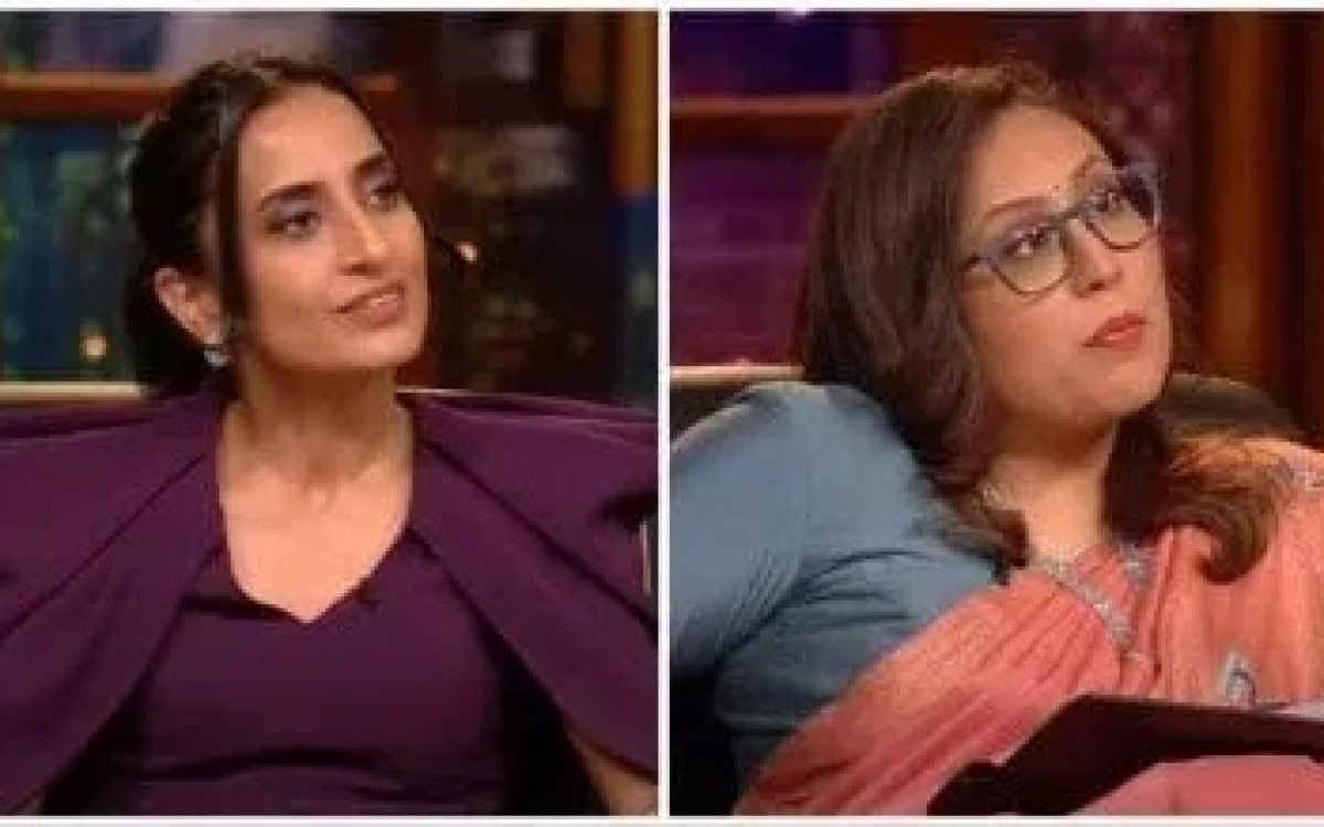 Clash of Perspectives: Vineeta Singh and Radhika Gupta Debate Fashion on Shark Tank India 3