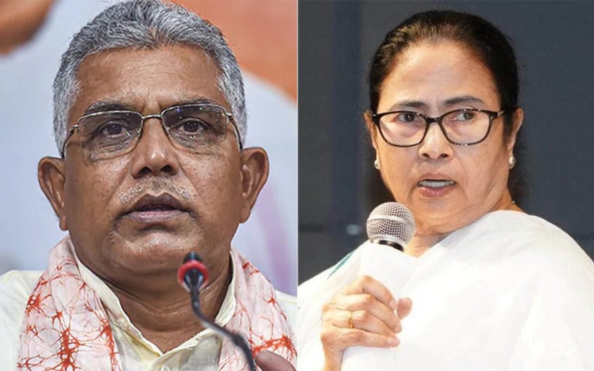 BJP MP Dilip Ghosh Sparks Controversy with Offensive Remarks: Trinamool Congress Hits Back